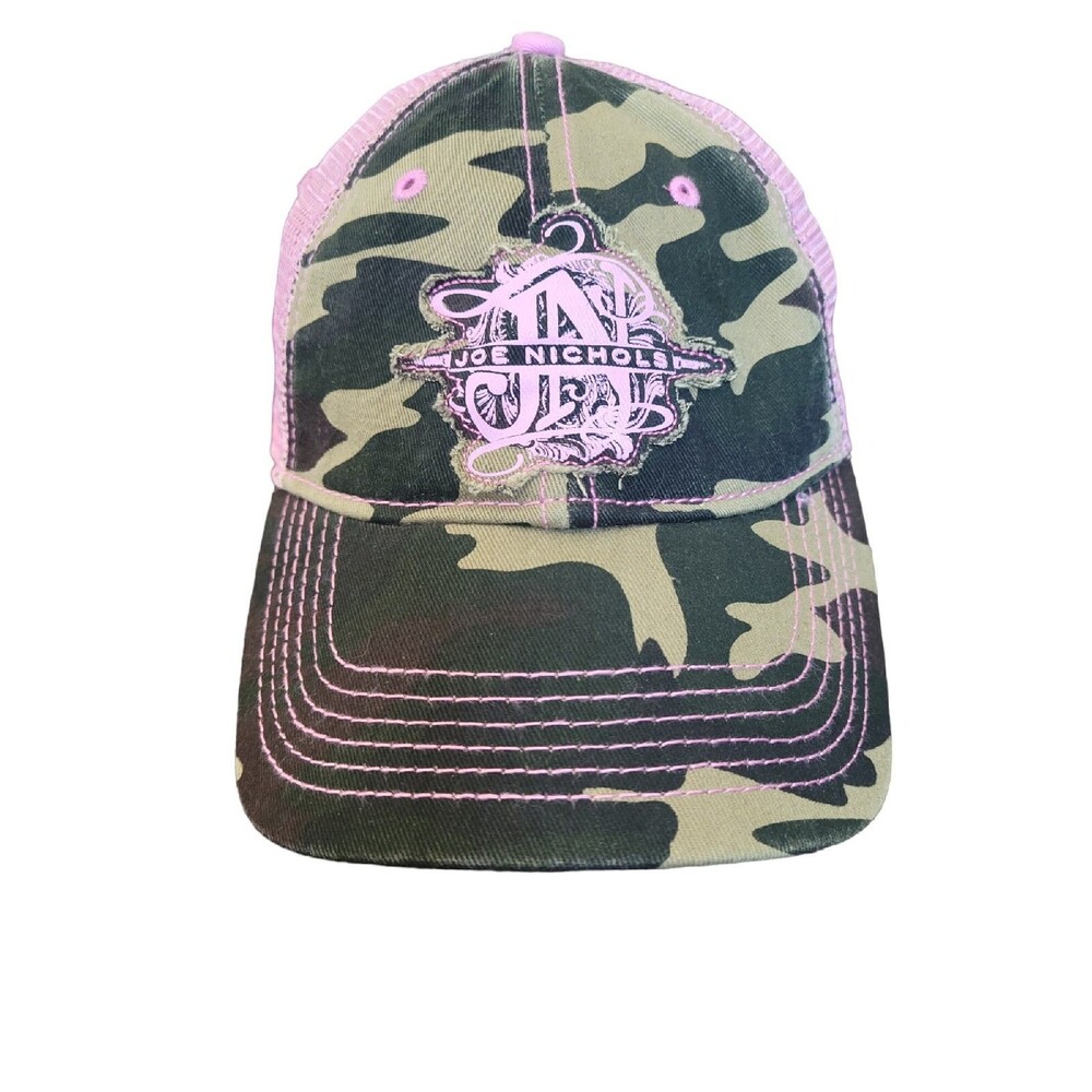 Joe Nichols Baseball Hat Pink Camo Old Things New